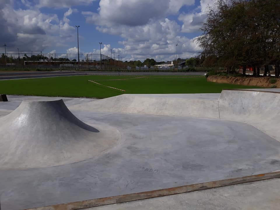 Skatepark van Beton